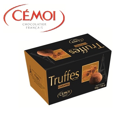 Socola Truff caramel hiệu Cemoi - hộp 200gr